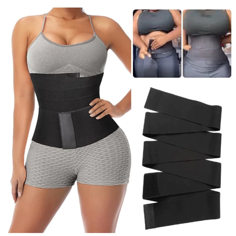 Cinta Modeladora INVISÍVEL - Wrap Waist Trainer Tape